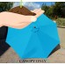 Formosa Covers 9ft Umbrella Replacement Canopy 8 Ribs in Teal (Canopy Only)   555792344